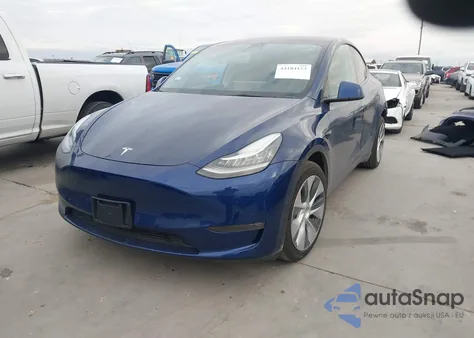 2021 Tesla Model Y Long Range Dual Motor All-Wheel Drive из США, поврежденный, VIN 5YJYGDEE8MF266187